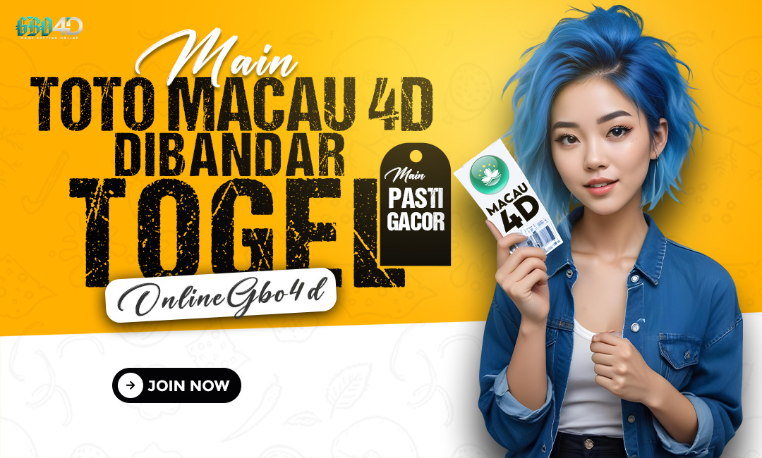Main Toto Macau 4D di Situs Bandar Togel Online Gbo4D